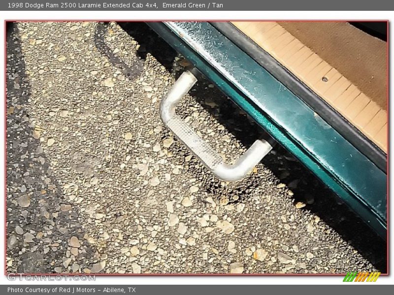 Emerald Green / Tan 1998 Dodge Ram 2500 Laramie Extended Cab 4x4