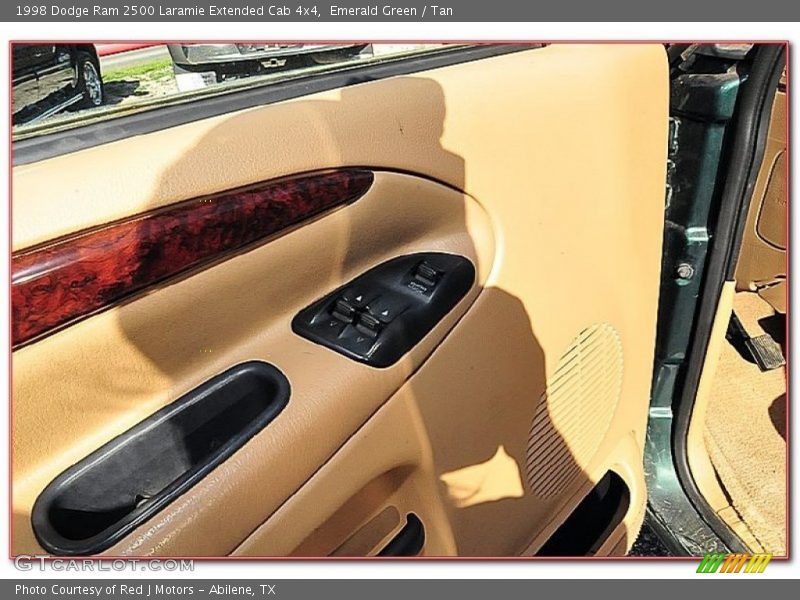 Emerald Green / Tan 1998 Dodge Ram 2500 Laramie Extended Cab 4x4