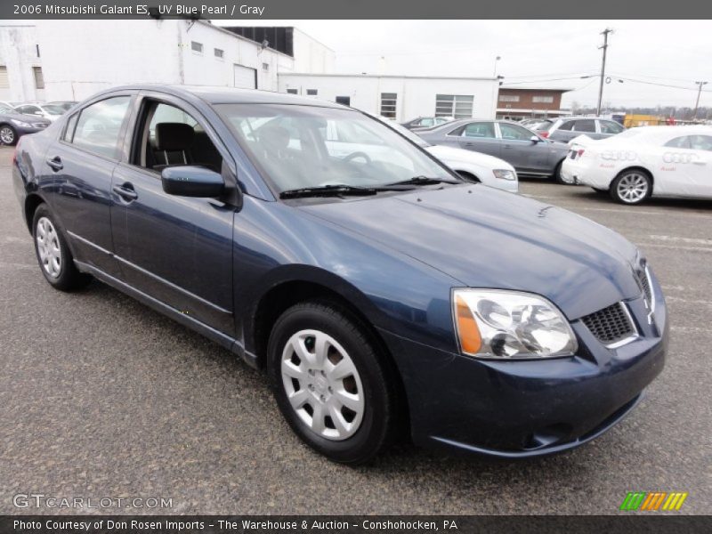UV Blue Pearl / Gray 2006 Mitsubishi Galant ES