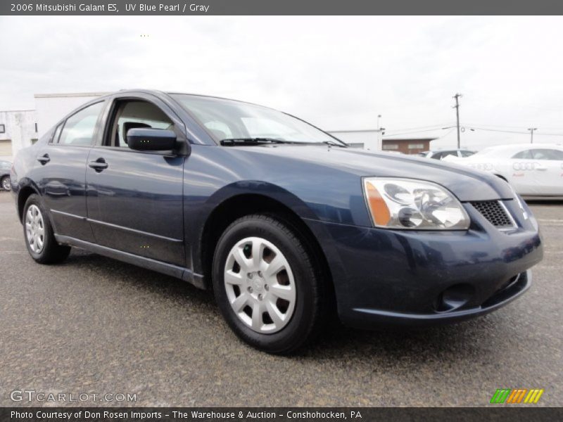 UV Blue Pearl / Gray 2006 Mitsubishi Galant ES