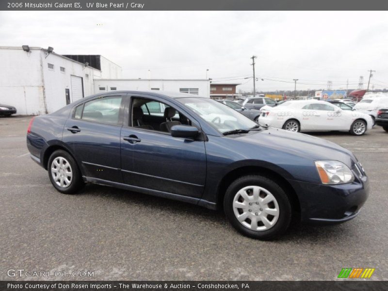 UV Blue Pearl / Gray 2006 Mitsubishi Galant ES