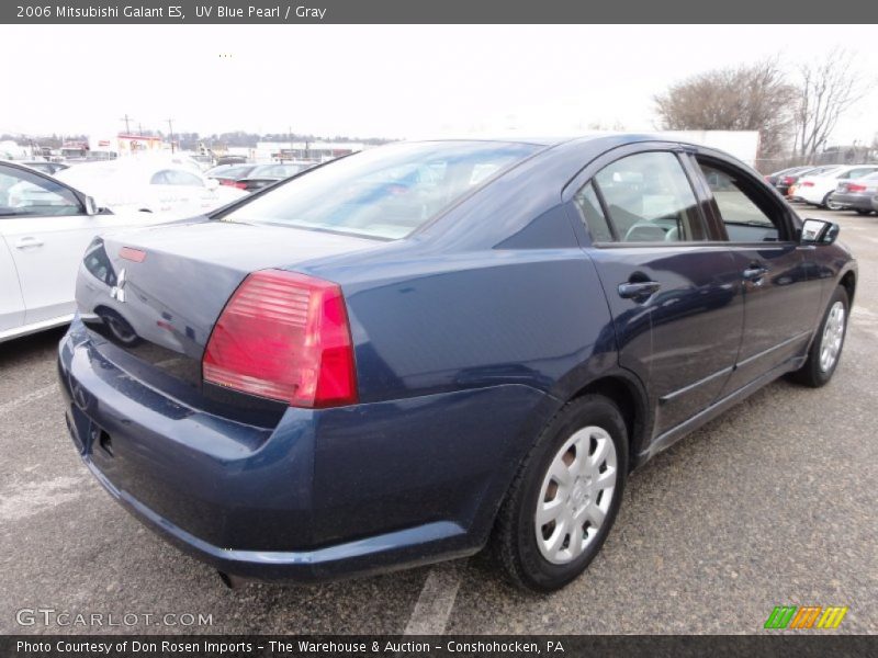 UV Blue Pearl / Gray 2006 Mitsubishi Galant ES