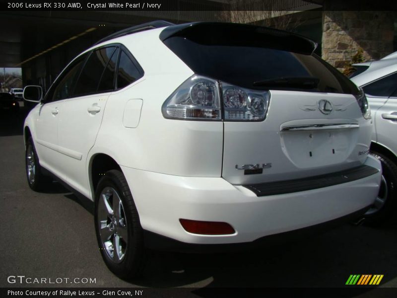 Crystal White Pearl / Ivory 2006 Lexus RX 330 AWD