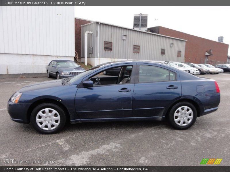 UV Blue Pearl / Gray 2006 Mitsubishi Galant ES