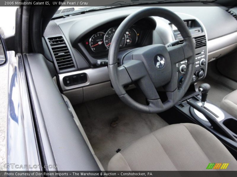 UV Blue Pearl / Gray 2006 Mitsubishi Galant ES