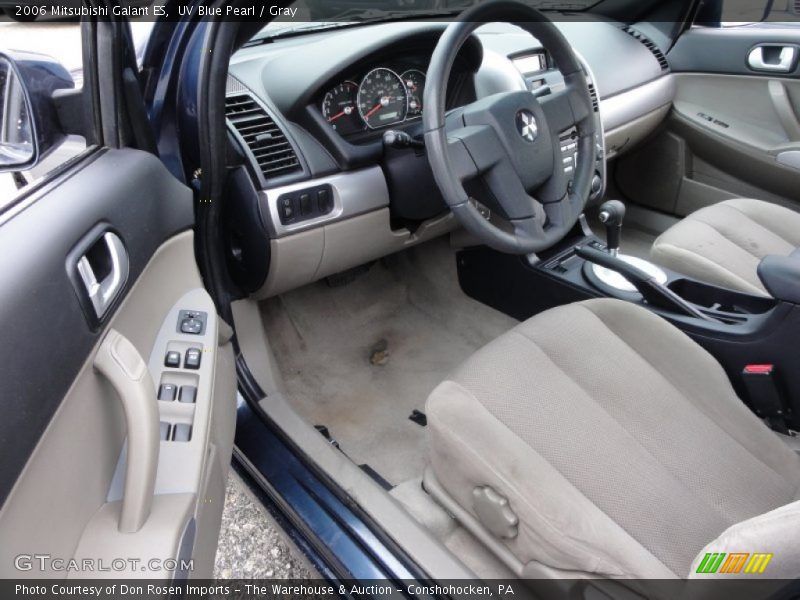 UV Blue Pearl / Gray 2006 Mitsubishi Galant ES