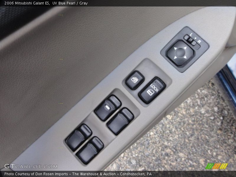 UV Blue Pearl / Gray 2006 Mitsubishi Galant ES