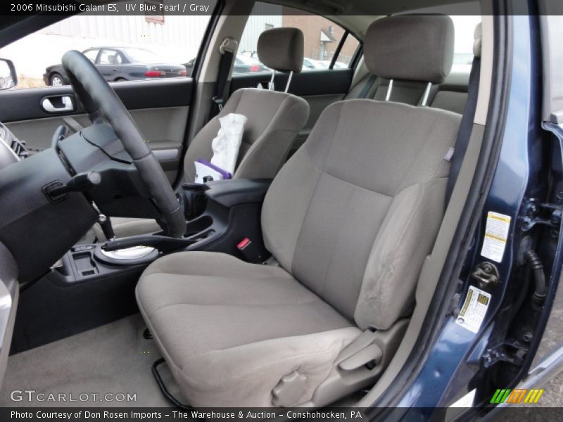 UV Blue Pearl / Gray 2006 Mitsubishi Galant ES