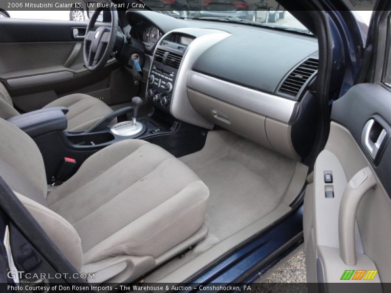 UV Blue Pearl / Gray 2006 Mitsubishi Galant ES