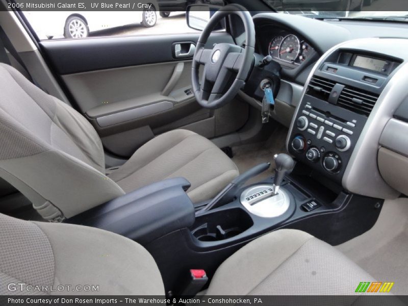 UV Blue Pearl / Gray 2006 Mitsubishi Galant ES