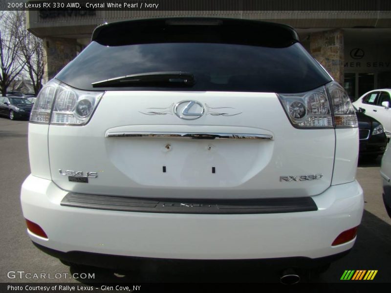Crystal White Pearl / Ivory 2006 Lexus RX 330 AWD