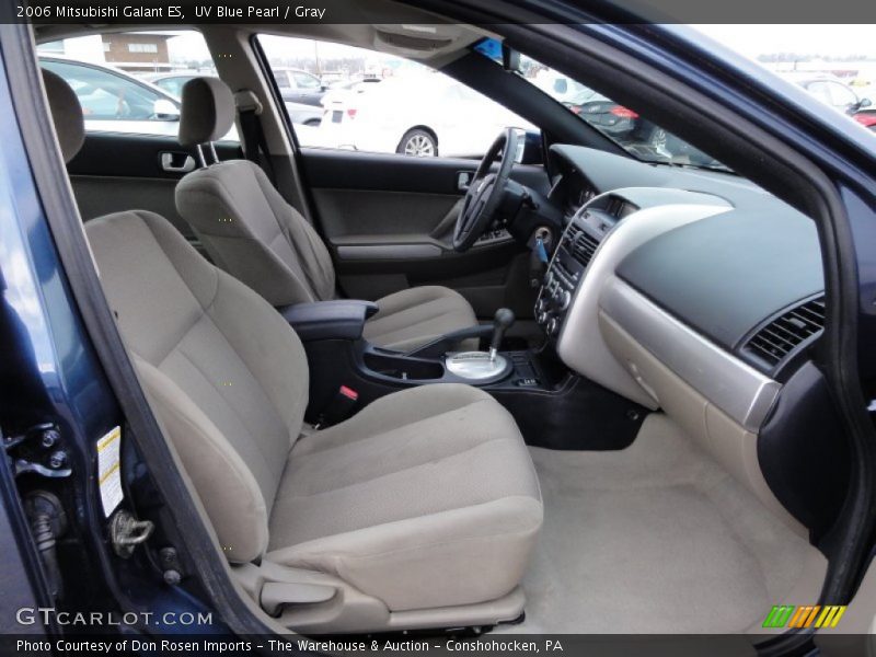 UV Blue Pearl / Gray 2006 Mitsubishi Galant ES