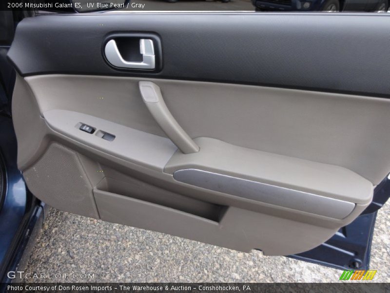UV Blue Pearl / Gray 2006 Mitsubishi Galant ES