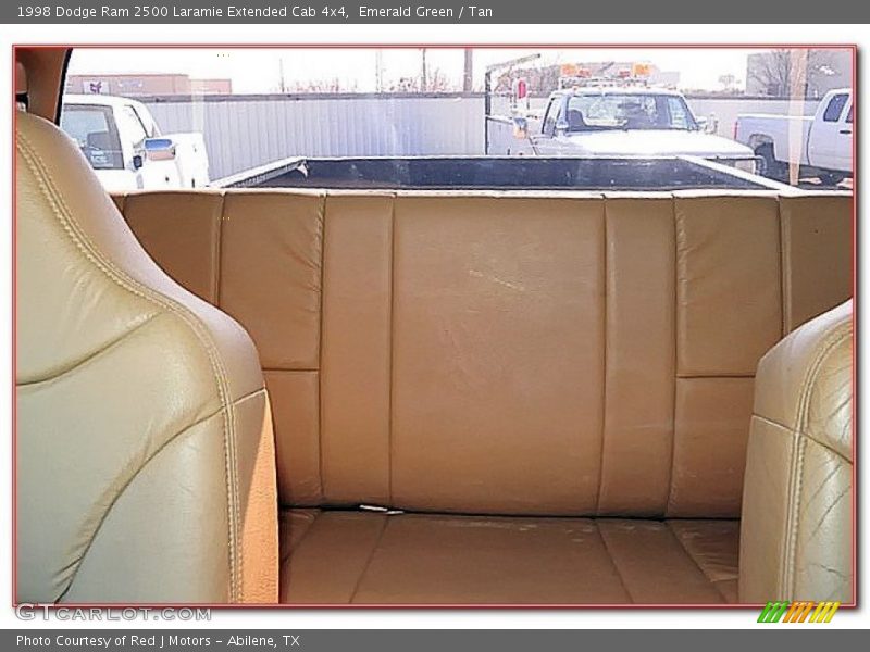 Emerald Green / Tan 1998 Dodge Ram 2500 Laramie Extended Cab 4x4