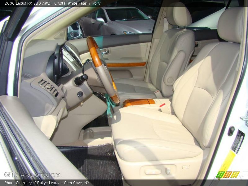 Crystal White Pearl / Ivory 2006 Lexus RX 330 AWD