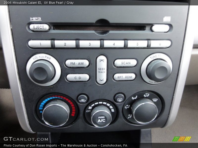 UV Blue Pearl / Gray 2006 Mitsubishi Galant ES