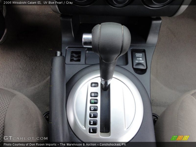 UV Blue Pearl / Gray 2006 Mitsubishi Galant ES