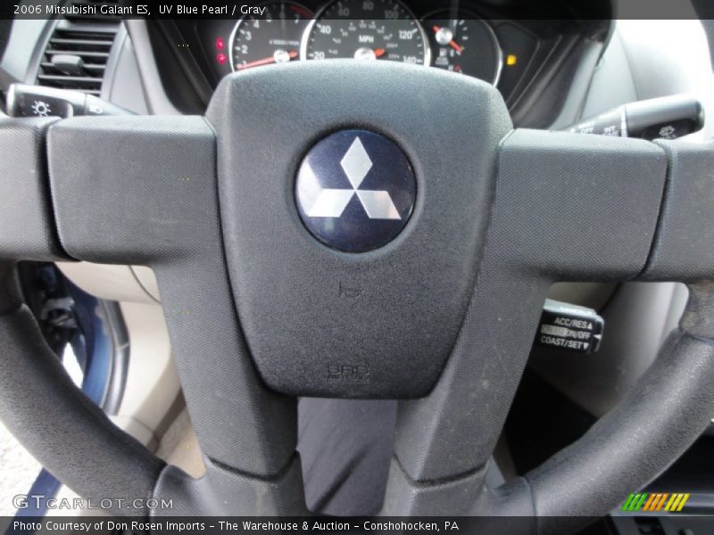 UV Blue Pearl / Gray 2006 Mitsubishi Galant ES