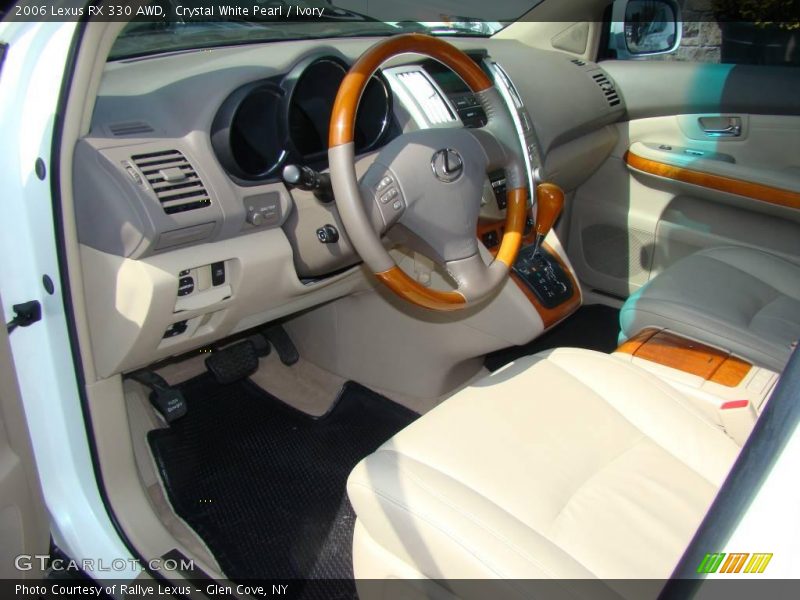 Crystal White Pearl / Ivory 2006 Lexus RX 330 AWD
