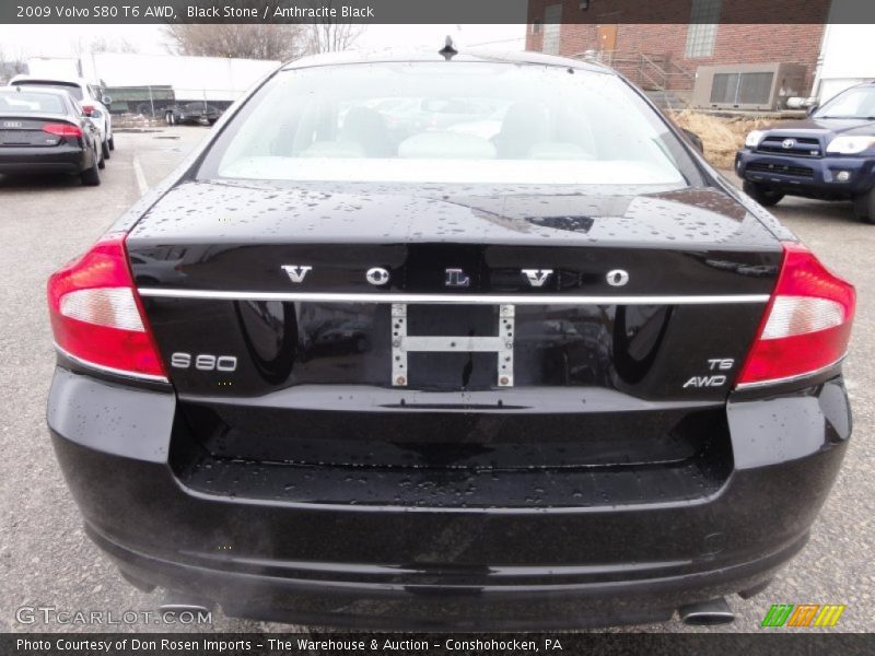 Black Stone / Anthracite Black 2009 Volvo S80 T6 AWD