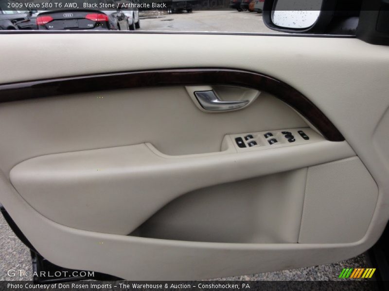 Black Stone / Anthracite Black 2009 Volvo S80 T6 AWD