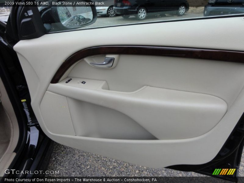 Black Stone / Anthracite Black 2009 Volvo S80 T6 AWD