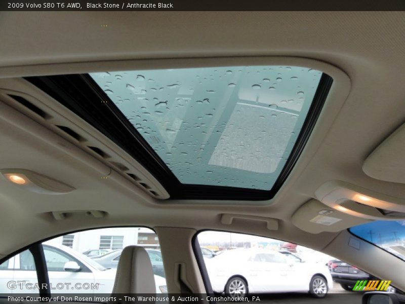 Black Stone / Anthracite Black 2009 Volvo S80 T6 AWD