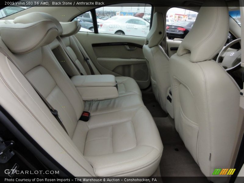 Rear Seat of 2009 S80 T6 AWD