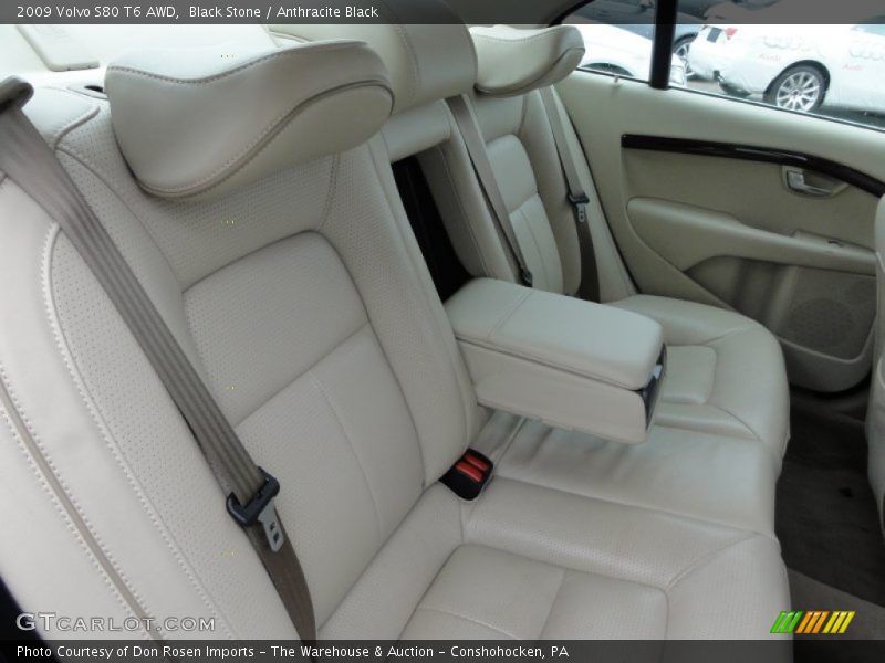  2009 S80 T6 AWD Anthracite Black Interior