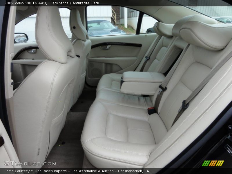  2009 S80 T6 AWD Anthracite Black Interior