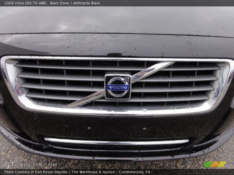 Black Stone / Anthracite Black 2009 Volvo S80 T6 AWD