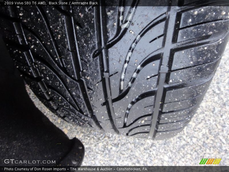 Black Stone / Anthracite Black 2009 Volvo S80 T6 AWD