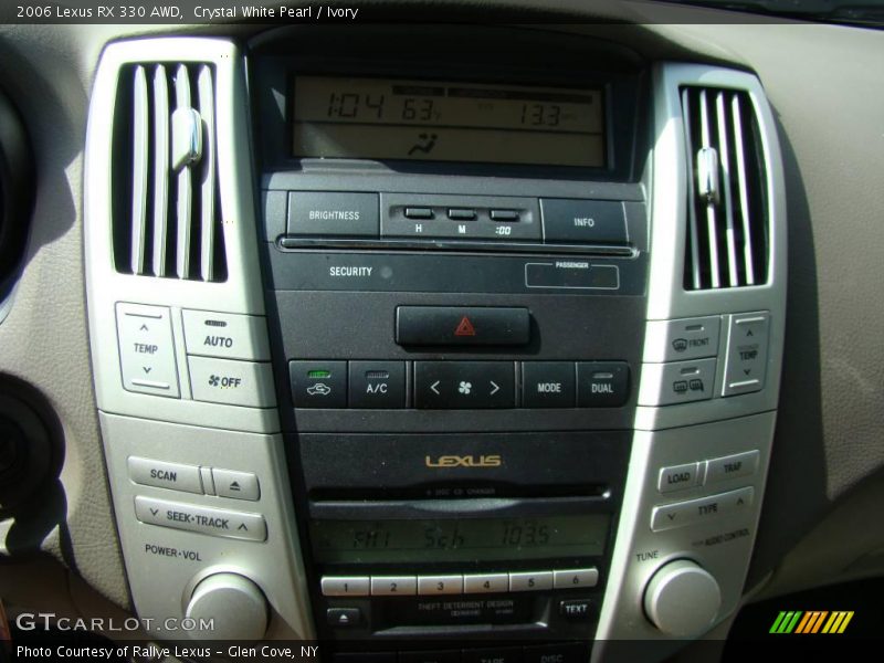 Crystal White Pearl / Ivory 2006 Lexus RX 330 AWD