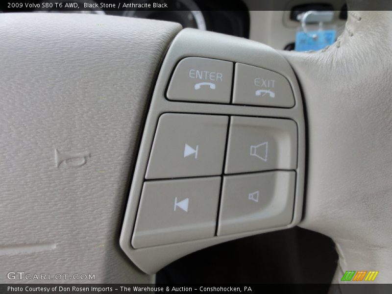 Controls of 2009 S80 T6 AWD