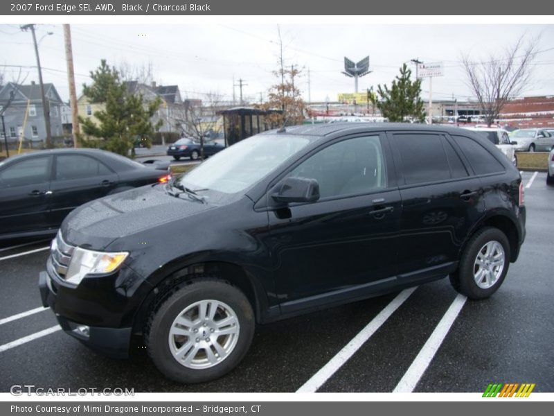 Black / Charcoal Black 2007 Ford Edge SEL AWD