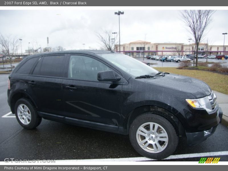 Black / Charcoal Black 2007 Ford Edge SEL AWD