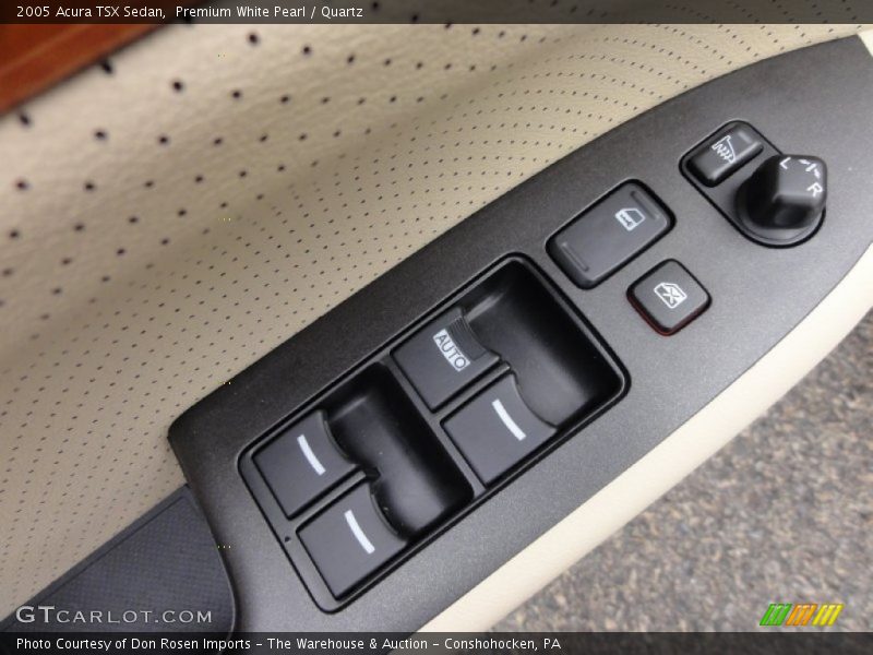 Premium White Pearl / Quartz 2005 Acura TSX Sedan