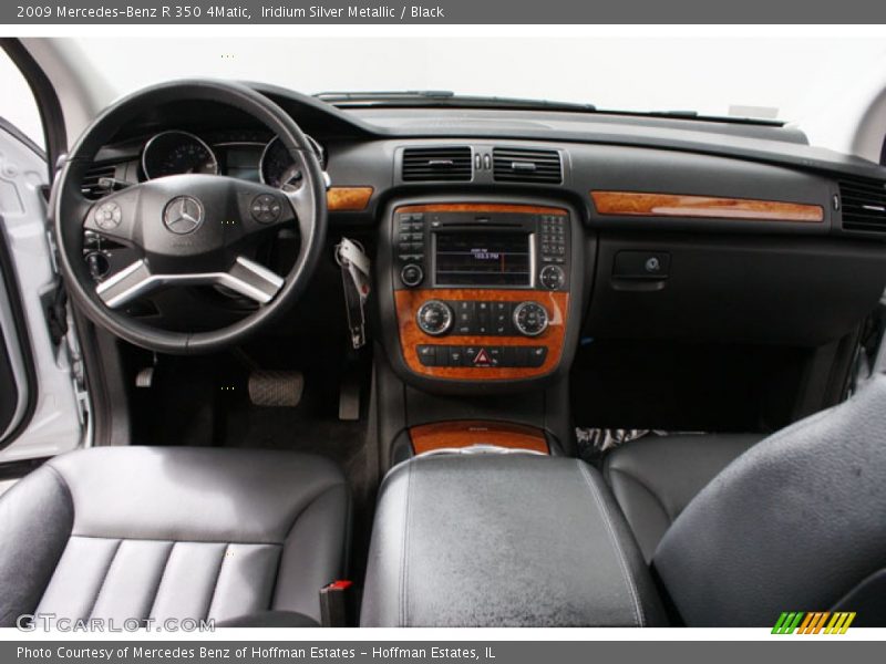 Iridium Silver Metallic / Black 2009 Mercedes-Benz R 350 4Matic