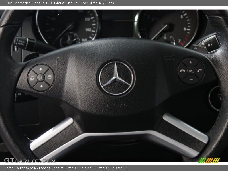 Iridium Silver Metallic / Black 2009 Mercedes-Benz R 350 4Matic