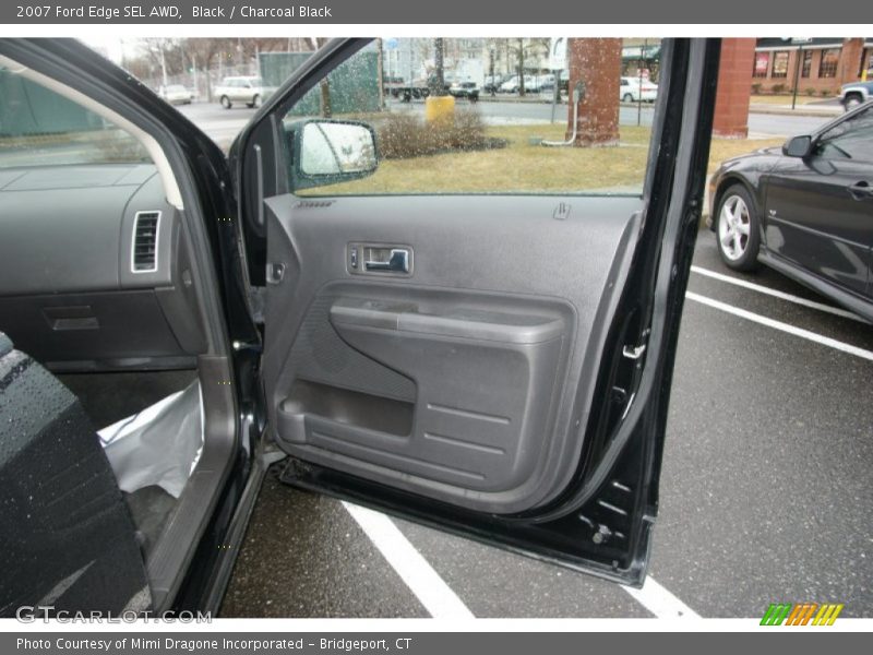 Black / Charcoal Black 2007 Ford Edge SEL AWD