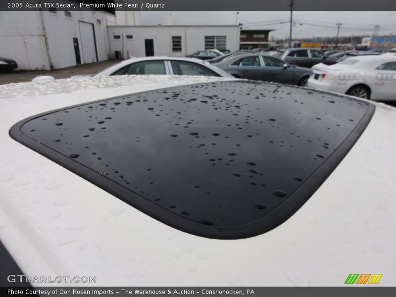 Premium White Pearl / Quartz 2005 Acura TSX Sedan