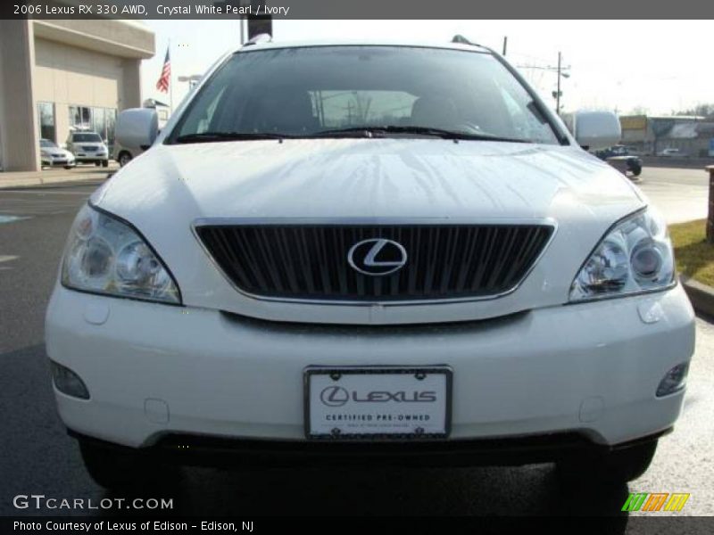 Crystal White Pearl / Ivory 2006 Lexus RX 330 AWD