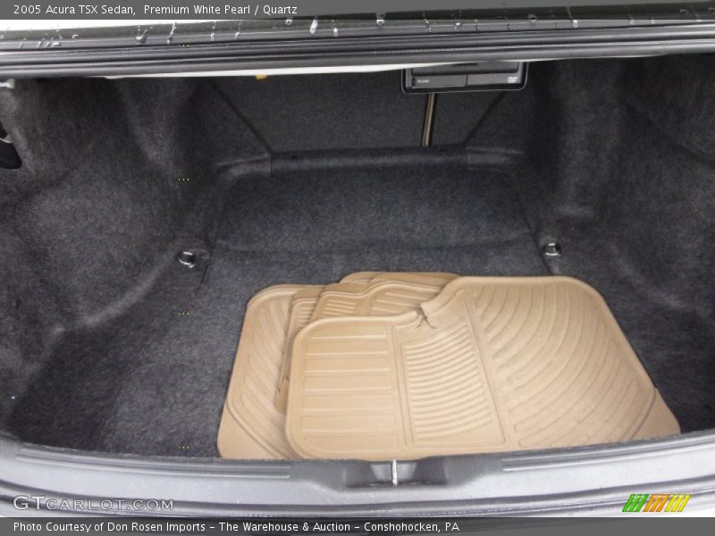 Premium White Pearl / Quartz 2005 Acura TSX Sedan