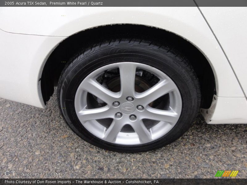 Premium White Pearl / Quartz 2005 Acura TSX Sedan
