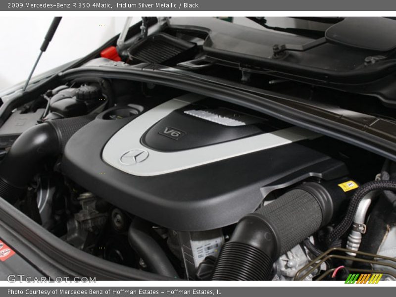 Iridium Silver Metallic / Black 2009 Mercedes-Benz R 350 4Matic