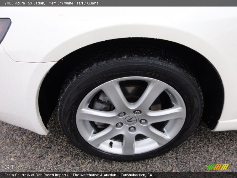 Premium White Pearl / Quartz 2005 Acura TSX Sedan