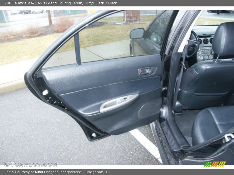 Onyx Black / Black 2005 Mazda MAZDA6 s Grand Touring Sedan