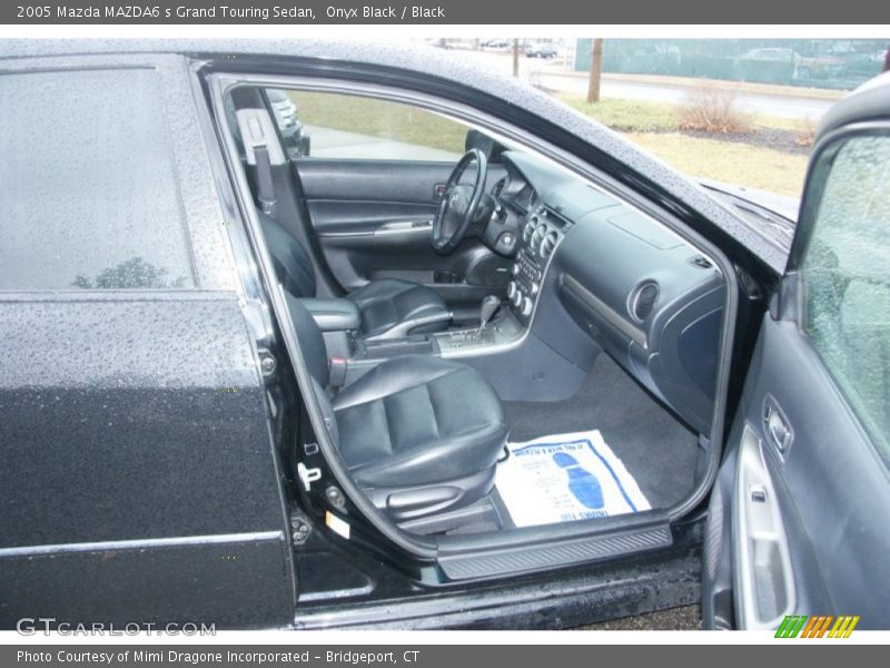 Onyx Black / Black 2005 Mazda MAZDA6 s Grand Touring Sedan