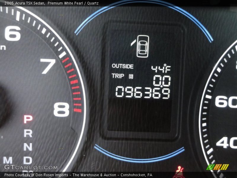 Premium White Pearl / Quartz 2005 Acura TSX Sedan