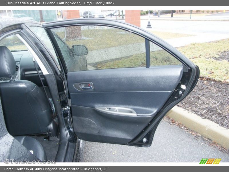 Onyx Black / Black 2005 Mazda MAZDA6 s Grand Touring Sedan